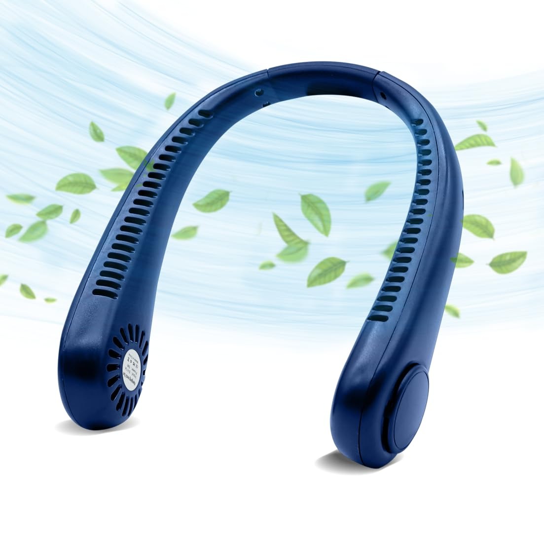C - Ventilador de Cuello Recargable Pro